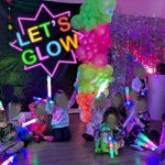 Shake It Kids Glow Birthday Party